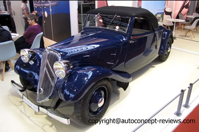 Citroen Traction Avant 11AL Cabriolet 1935 - Exhibit La Traction Universelle